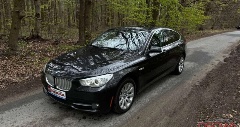 BMW 5GT cena 69777 przebieg: 98000, rok produkcji 2011 z Trzebnica małe 781